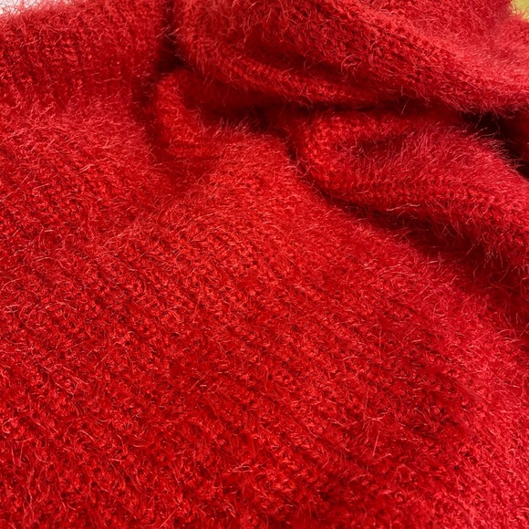 New Pink Rose furry sweater size S - Picture 3 of 8